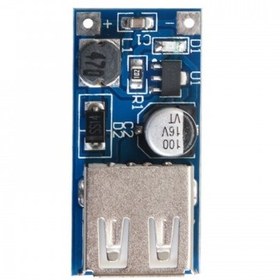 تصویر ماژول رگلاتور افزاینده 5 ولت 600 میلی آمپر USB‏ USB Boost Regulator Module 5V 600mA