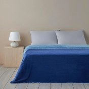 تصویر پتو دو نفره پنبه انگلیش هوم دشت آبی 