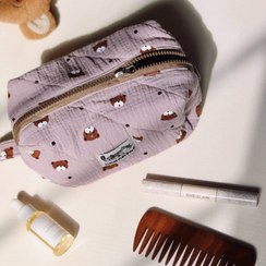 تصویر کیف آرایشی خرسی 