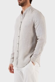تصویر پیراهن آستین بلند تک رنگ مردانه Emporio Armani | D41SMG D10F9 600 