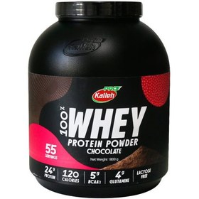 تصویر پودر پروتئین وی کاله شکلاتی 1800 گرم Kalleh Pro Whey Protein Powder Chocolate 1800gr