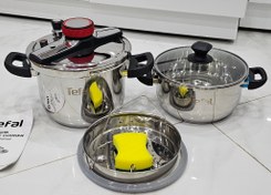 تصویر زودپز دوقلو تفال مدل TL195 ظرفیت ۷ لیتر 