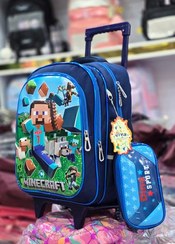 تصویر کوله چرخ دار ماینکرافت 