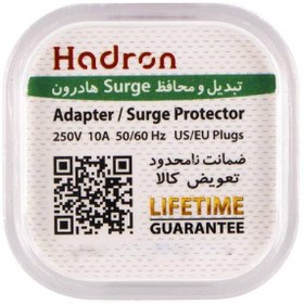 تصویر مبدل و محافظ برق هادرون مدل HTH-A08 Surge Protector And Adaptor 