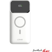 تصویر پاور بانک وایرلس الدینیو Ldnio PQ12 10000mAh 