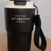 تصویر تراول ماگ سیتارایوری نی دار و آسان نوش مشکی 