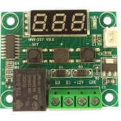 تصویر ماژول ترموستات کنترل دما مدل W1209 