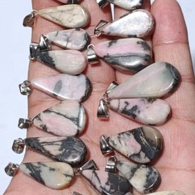 تصویر بارخانه ۲۰ عددی گردنی رودونیت اشکی طبیعی اصل کد 999183 