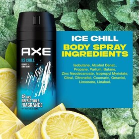 تصویر اسپری ضد تعریق AXE مدل ICE CHILL حجم 150میلی لیتر 