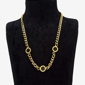 تصویر گردنبد زنانه استیل برند بولگاری 