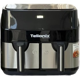 تصویر سرخ کن بدون روغن دوقلو تلیونیکس مدل4407 Telenix twin oil-free fryer model 4407