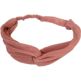 تصویر هد بند زنانه طرح گره دار Women's headband with knotted design