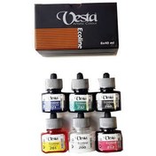 تصویر رنگ اکولین وستا بسته ۶ عددی 