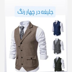 تصویر جلیقه مردانه با کیفیت تنخور عالی 