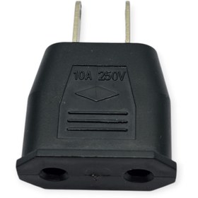 تصویر تبدیل دوشاخه برق 220 به 110 