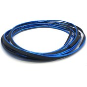 تصویر چراغ ال وایر بدون برق شبرنگی زرد 