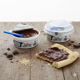 تصویر ارده شکلاتی تک نفره 