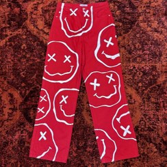 تصویر شلوارجین ADALAE ADALAE Smiley Jean Pants