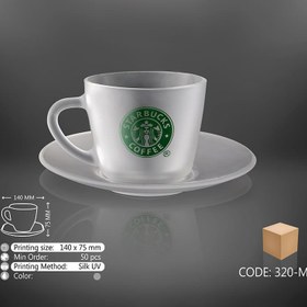 تصویر فنجان نعلبکی ۳۲۰ 