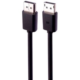 تصویر کابل DisplayPort رو دستگاهی 