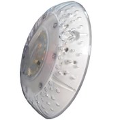 تصویر چراغ روکار استخری پلی کربنات 12 وات تک رنگ 