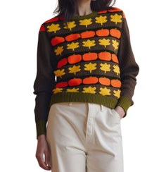 تصویر پلیور بافت پاییز 