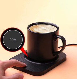 تصویر ماگ هیتردار مشکی مدل H103 