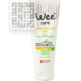 تصویر کرم پیشگیری کننده سوختگی پای کودک وی کر 75 گرم | Wee Care Baby Diaper Rash Cream for Prevent 75 g 