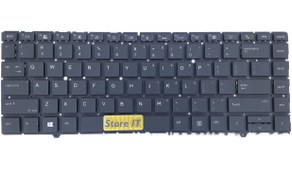 تصویر کیبورد لپ تاپ اچ پی Zbook Studio 15 G5 مشکی – با بک لایت (اینتر کوچک) 