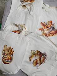 تصویر کیف نان - طرح سبد نان 