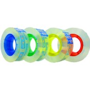 تصویر چسب نواری 36 یارد توپ رنگی استورم کد HL-147- یک بسته 16 تایی (فروش عمده) 