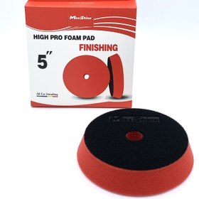 تصویر پد پولیش دوال اکشن نرم مکس شاین سایز7.5 مدل MaxShine flat foam pad “3 