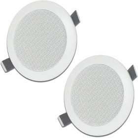 تصویر بلندگو سقفی هالوژنی توکار SOS SP301 Ceiling Speaker SOS SP301