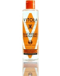 تصویر تونر ضد جوش سر سیاه 200میل ویتولا Vitola Blackhead Eliminating Cleansing Toner 200ml