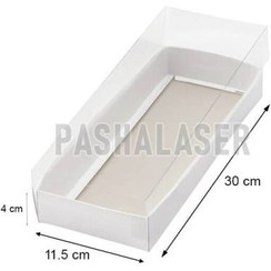 تصویر جعبه مقوایی درب طلقی کد 440126 