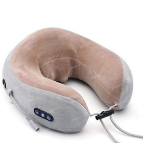 تصویر ماساژور گردن U-shaped برقی بالشتی 