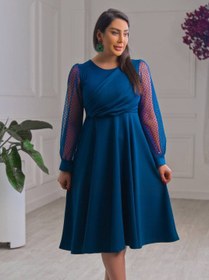 تصویر لباس مجلسی و شب کوتاه مدل بارانا - کله غازی / سایز4-50/52 Dress and long night