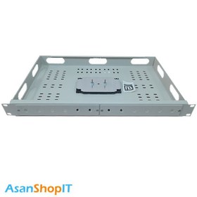 تصویر پچ پنل فیبر نوری رکمونت 12 پورت FC نیک برش Nik Boresh 12Port FC Fibre Optic Patch Panel