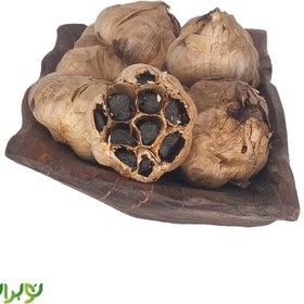 تصویر سیر سیاه 