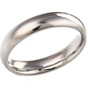 تصویر انگشتر مدل رینگ ساده نقره ای رنگ - سایز 19 ا silver ring silver ring