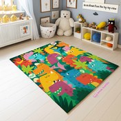 تصویر زیرانداز ضدآب بازی و غذای کودک مربع و مستطیل f105aa f105aa