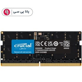 تصویر حافظه رم لپ تاپ کروشیال مدل Crucial 8GB DDR5 4800Mhz 