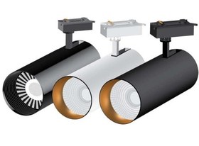 تصویر چراغ ریلی 30 وات زیبانور مدل COB - تکی / سفید Rail light 30 watts zibanoor light COB model