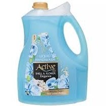 تصویر اکتیو مایع دستشویی آبی 3750گ 