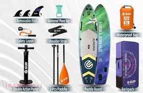 تصویر پدل بورد E-SUP مدل Aurora 