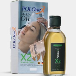 تصویر روغن ماساژ پولونکس مدل X2 حاوی روغن رزماری حجم ۱۵۰ میلی لیتر 