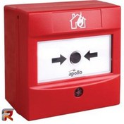 تصویر شستی اعلام حریق آدرس پذیر آپولو 