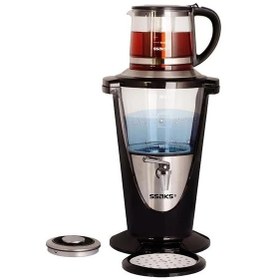 تصویر چای ساز سماوری ساکس مدل TM 8080|چایساز Ssaks TM-8080 Plus Tea Maker