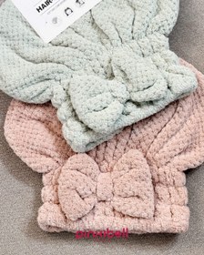 تصویر کلاه حوله ای 