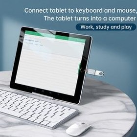 تصویر تبدیل USB-A به LIGHTNING مکدودو مدل OT-860 Mcdodo USB-A to Lightning Adapter OT-860 – Fast Data Transfer & OTG Support